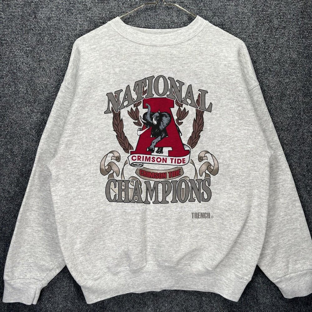 1992 Ala bama Crimson Tide champions retro red shirt sweatshirt
